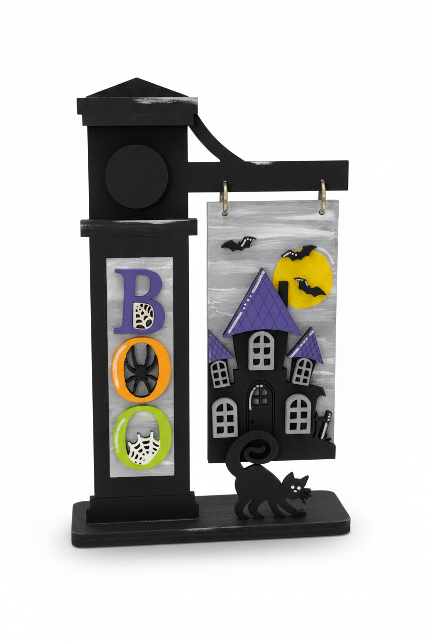 Boo Hanging Sign