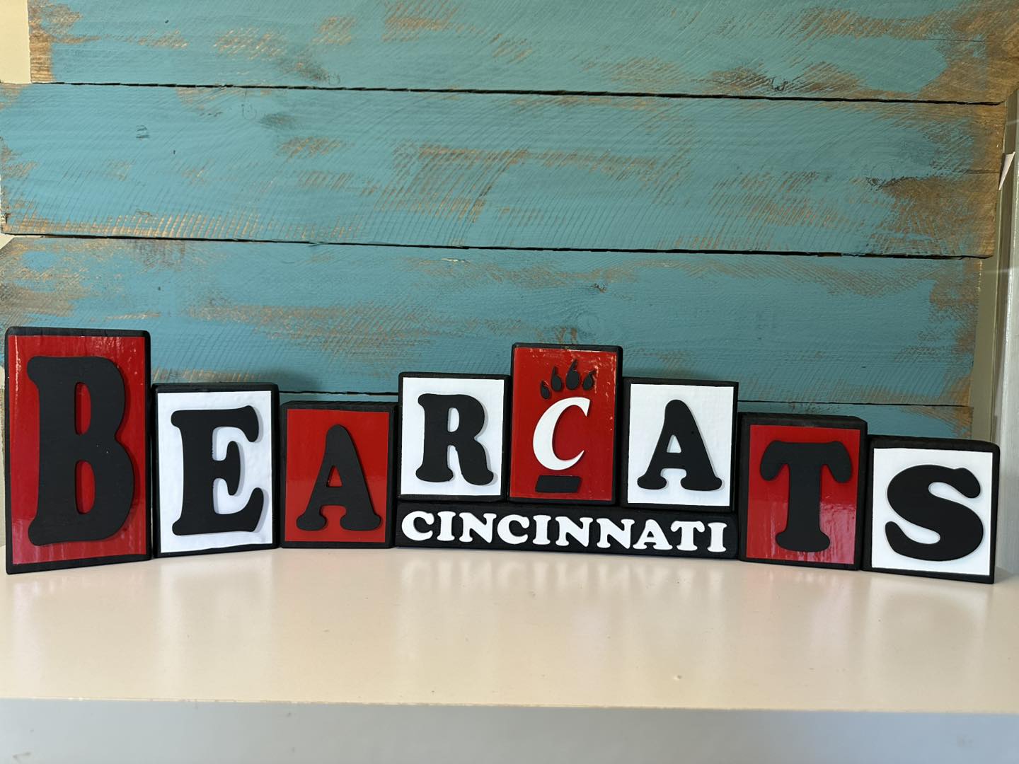 Wooden Block Letter - Sports
