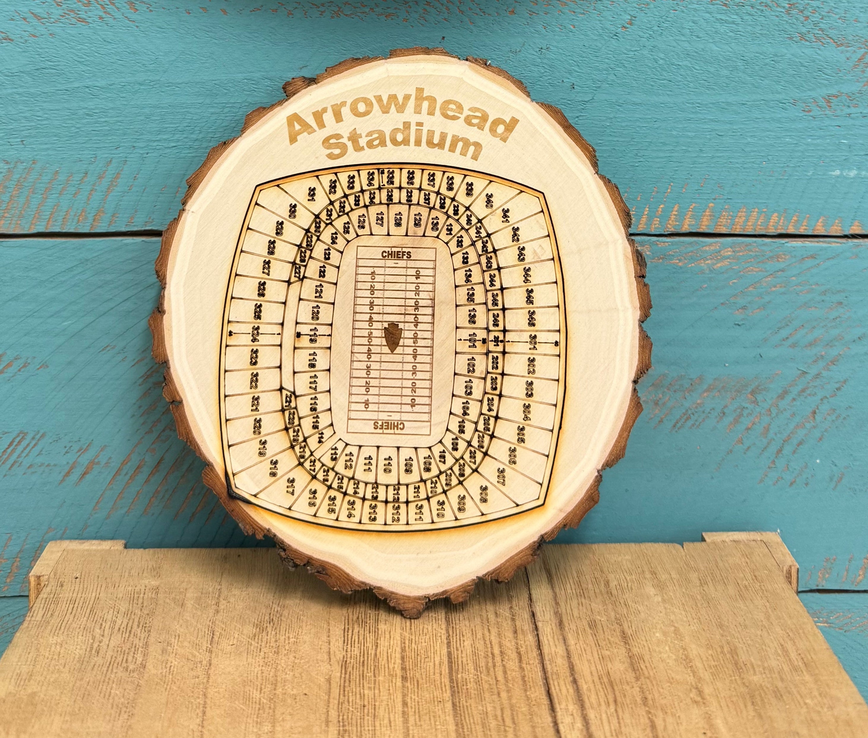 Stadium Wood Slices