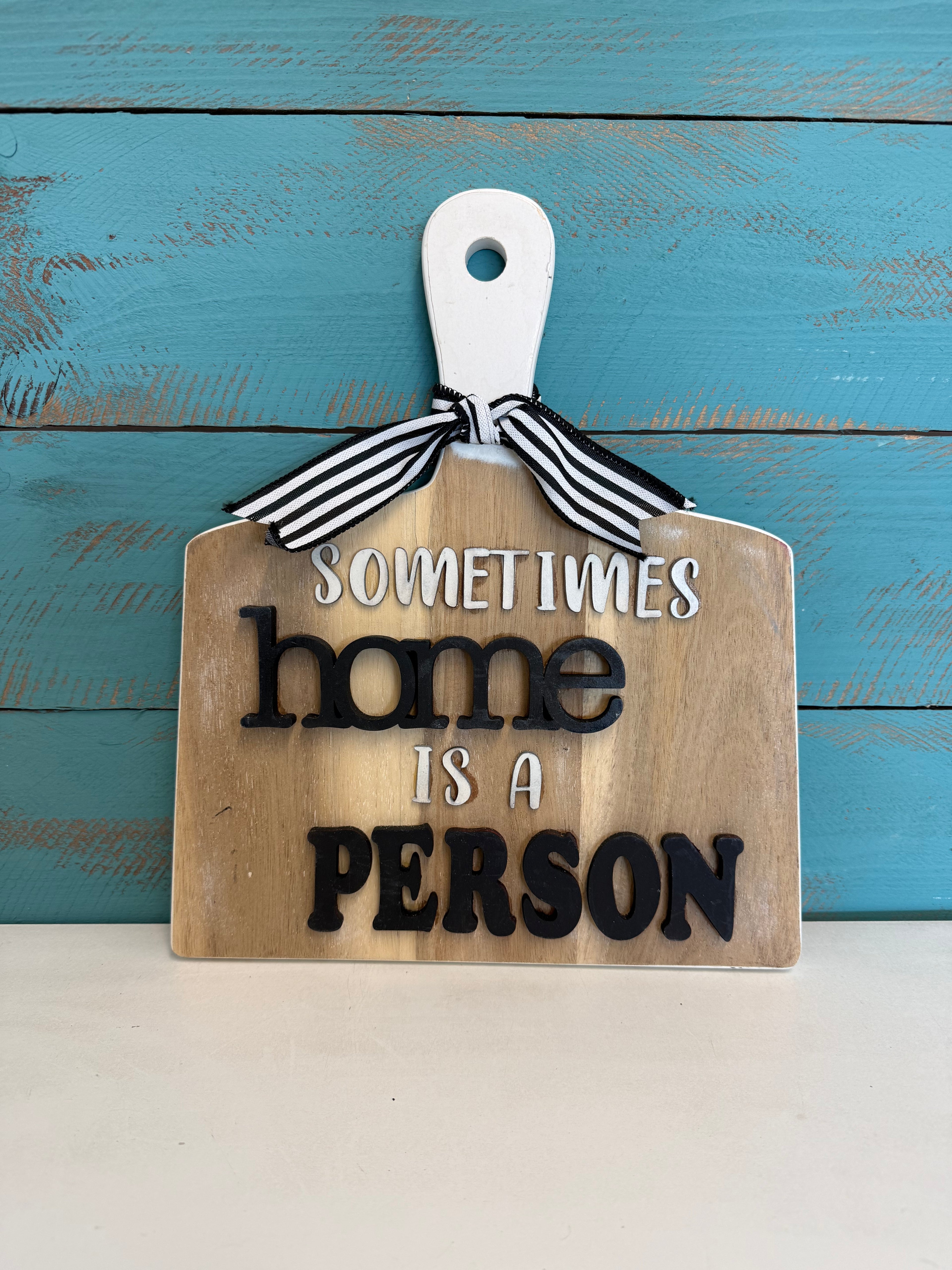 Sometimes Home is a Person