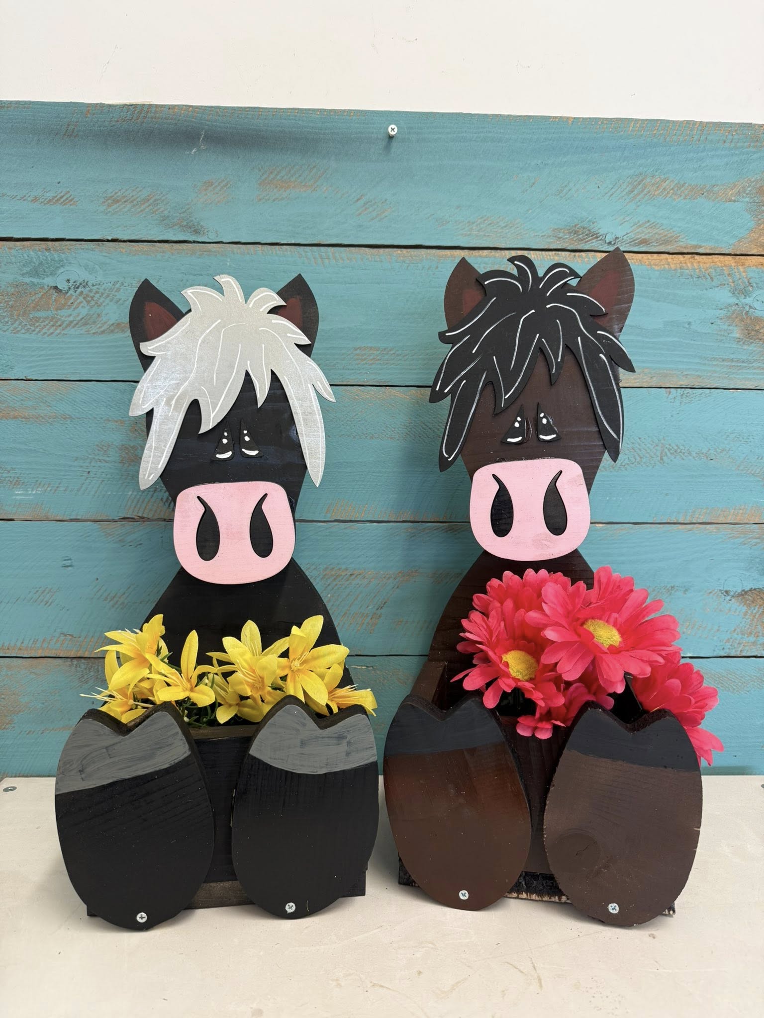 Horse Planters
